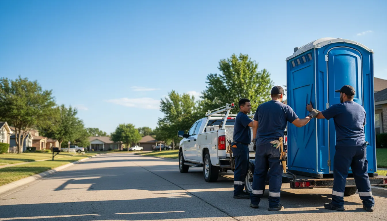 Portable Toilet Rental in Lincoln, IL near me